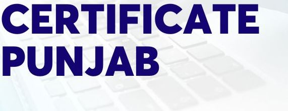 Certificate in Punjabi Typing